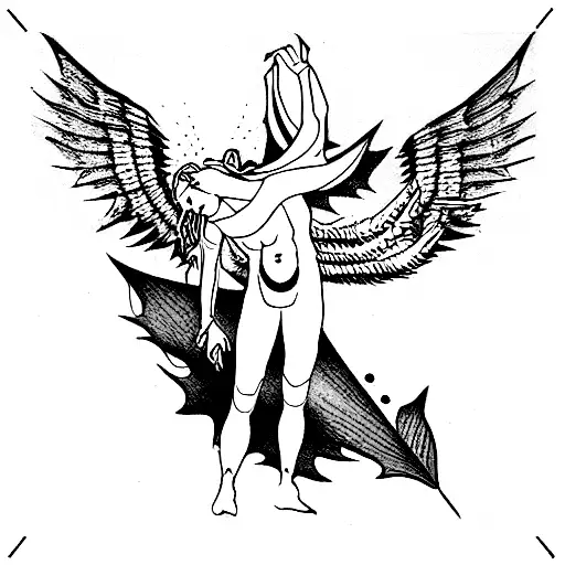 The Fall Of Lucifer From Heaven