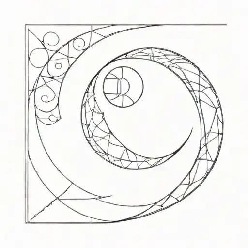 Moon And Fibonacci Sequence