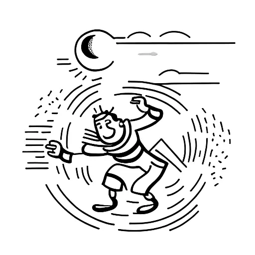 Man Reaching For The Moon With Earth As A Ball And Chain Around His Ankle
