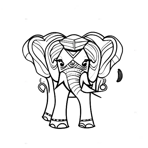 Elephant With A