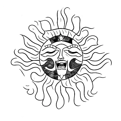 Sun Argentine's Flag