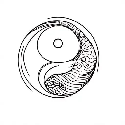 Pisces And Yin Yang