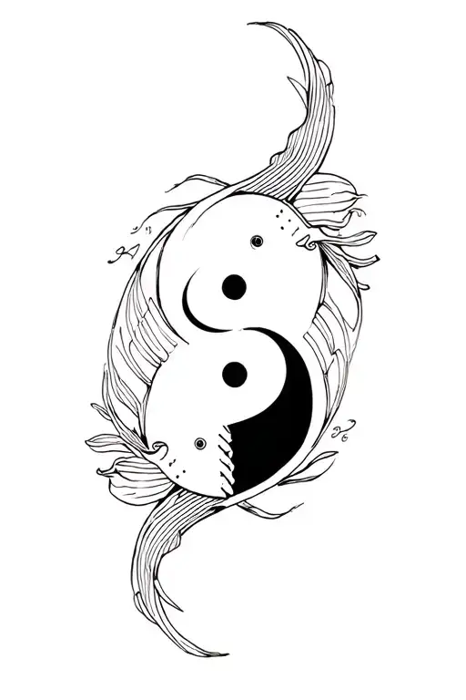 Pisces And The Yin Yang Symbol Incorporated