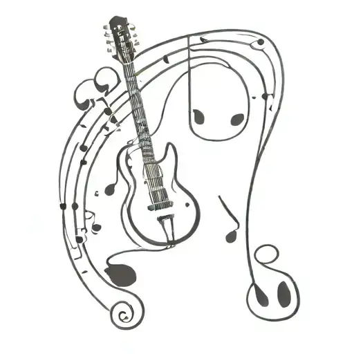 Rock Music And Notes