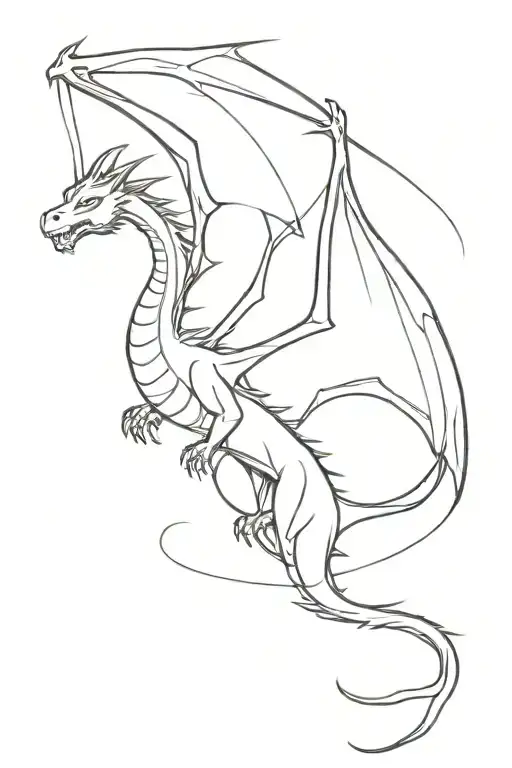 Dragon Flying