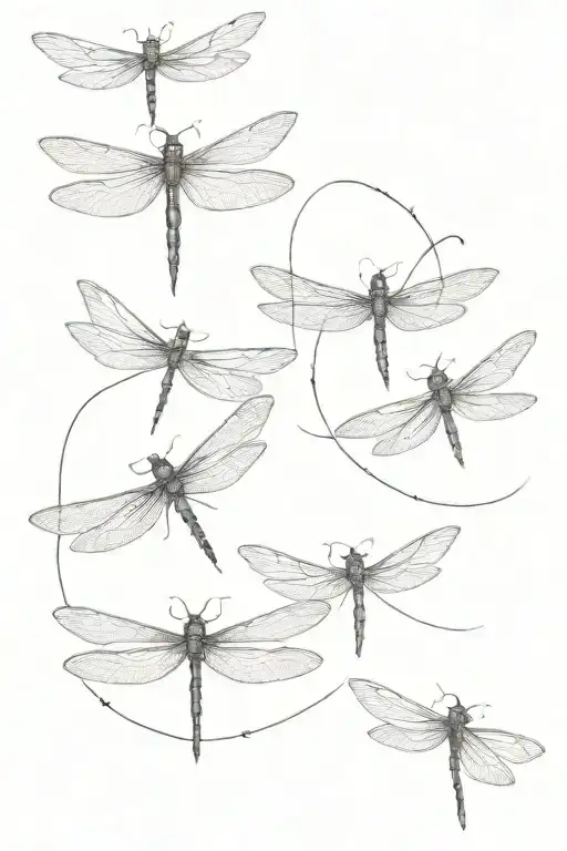 Dragon Flies And Motorcycles