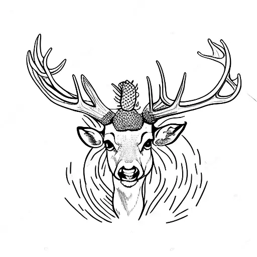 Horn Deer For Husband Cuckhold