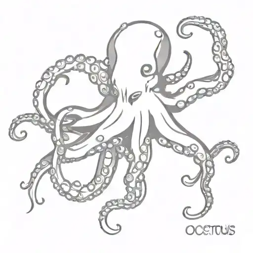 Octopus Holding Crystals