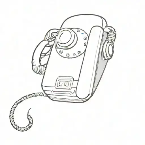 An Almond Nut Talking On A Corded Phone To A Friend