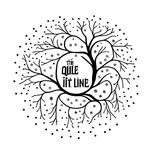 Tree Of Life With The Word Quiet