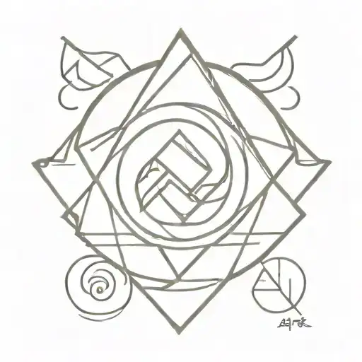 Avatar The Last Airbender Element Symbol Comic Book Panel