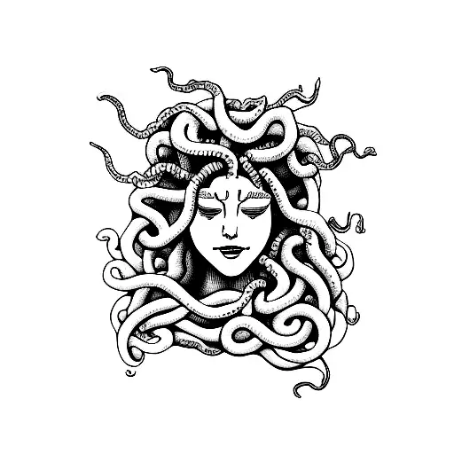 Besutiful Medusa Crying