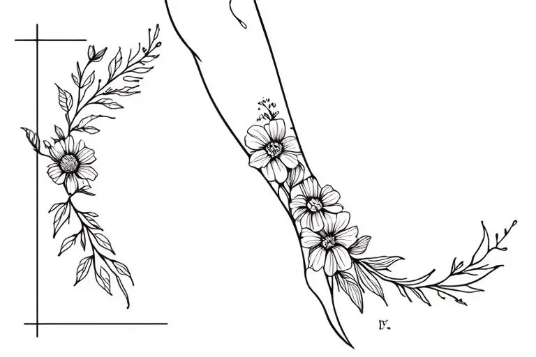 Wildflower Arm Sleeve