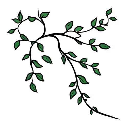 Vine From Shoulder To Chest