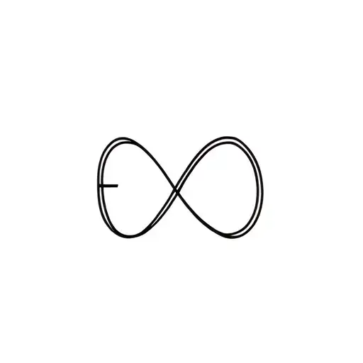 Infinity Symbol Mixed With The Letter E