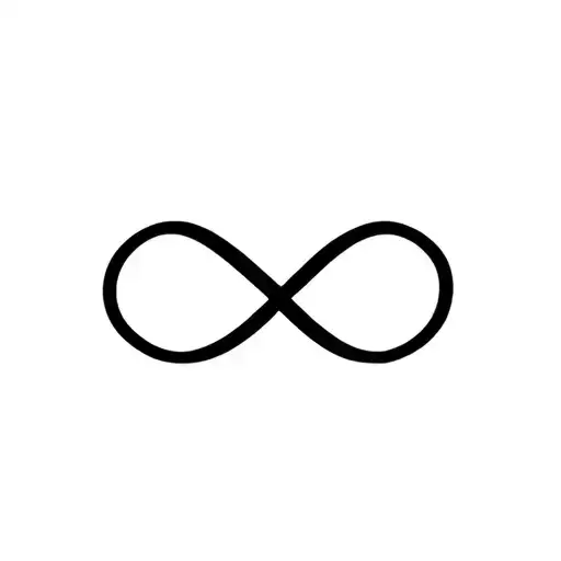 Infinity Symbol Mixed With The Letter E