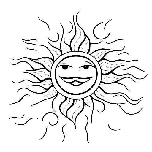 Mug With Sun Coming Out