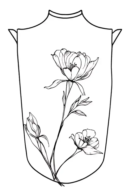 4 Lili Flowe Bouquet Wrapped