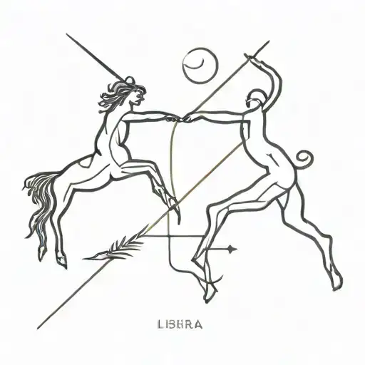 Sagittarius And Libra Combined Together