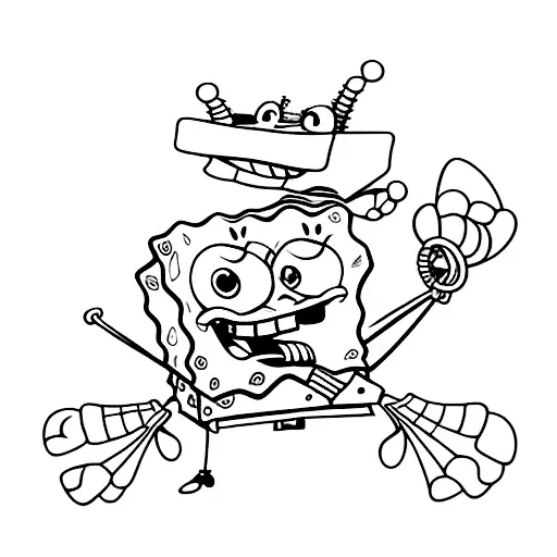 Spongebob Skeleton