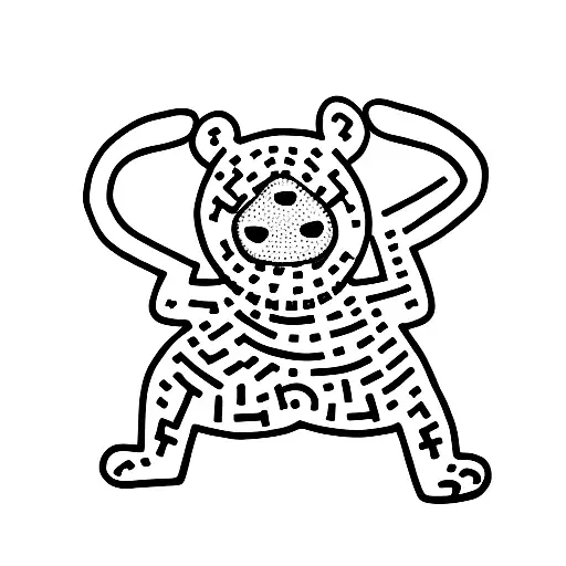 Keith Haring Bear