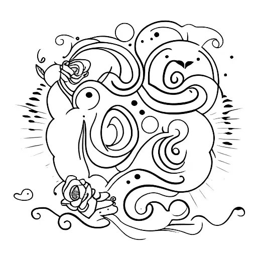 Delicate Small Including Semicolon And Only Lines