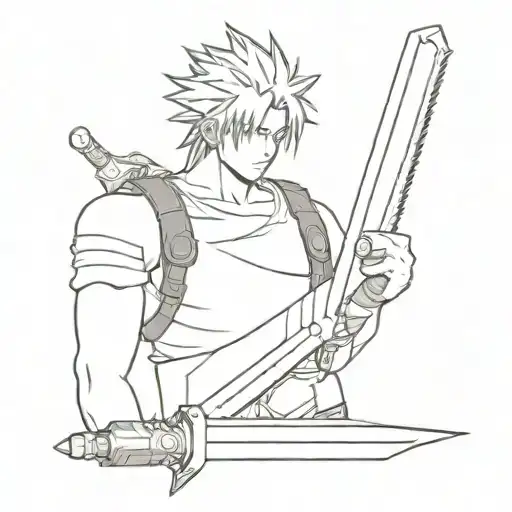 Final Fantasy 7 Cloud's Buster Sword
