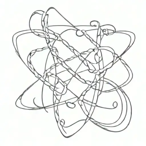 Atom Heart Infinity Love Aj Intertwined