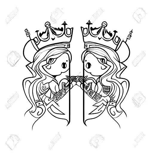 Princess And Knight In Love