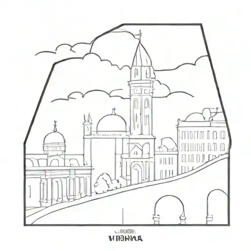 Vienna By Billy Joel Specifically The Line Art
