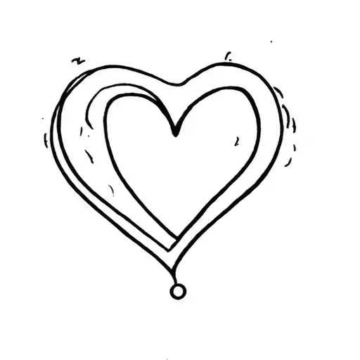 Fine Line Delicate Tattoo Matching Sister Tattoo Seychelles Heart Beach Sea Unique Tiny