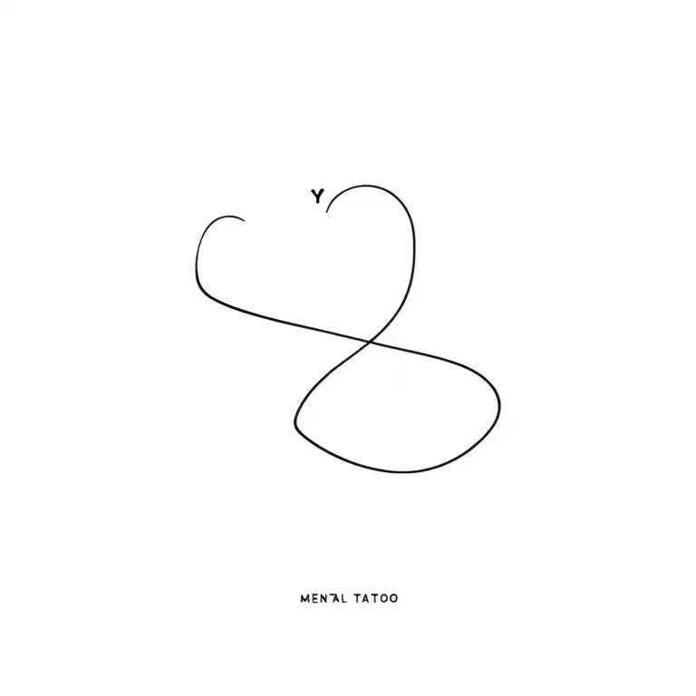 Small Simple Mental Health Related Wrist Tattoo For Men