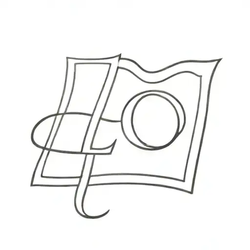 A Minimalist Design Of A Hearth With The Word Estia Incorporated Into It