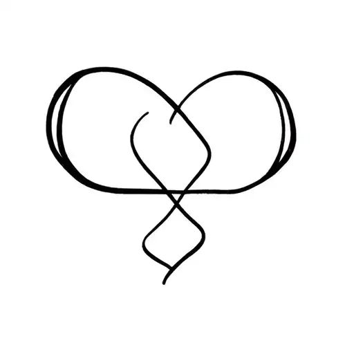 Infinity And Love Heart