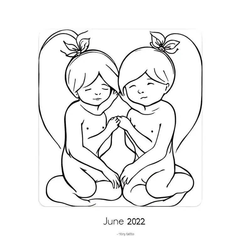 Twin Girls Born In 2022 June Birth