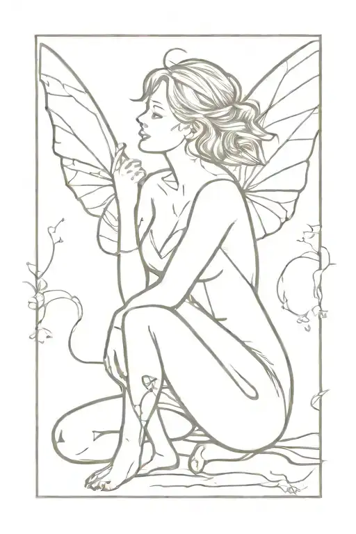 Fairy With Top Surgery Scars Wounds