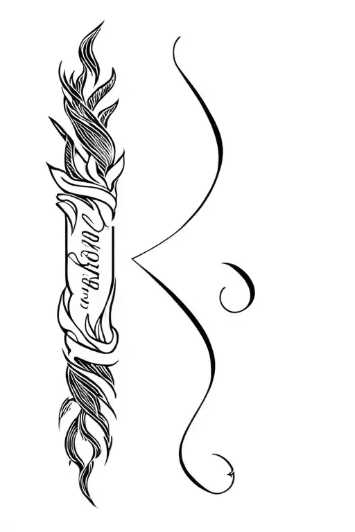 Warrior Theme Sleeve With My Kids Name Incorporated