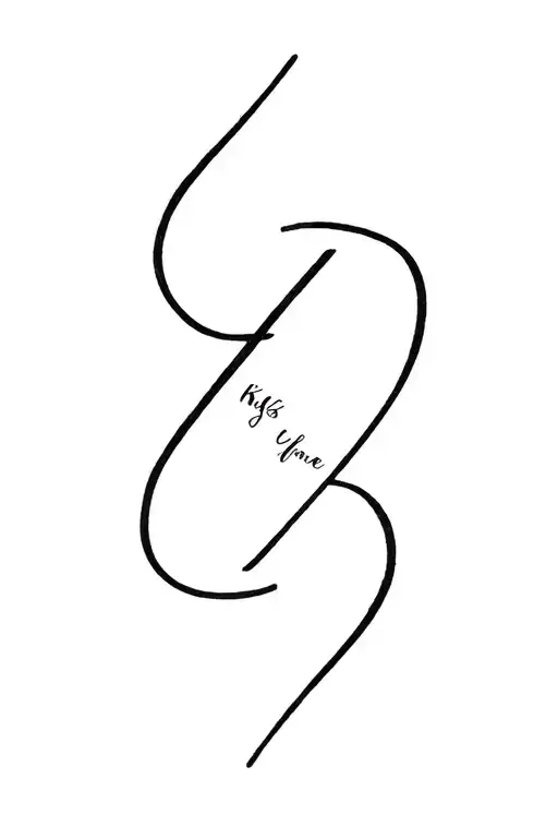 Minimalistic Theme Sleeve With My Kids Name Incorporated