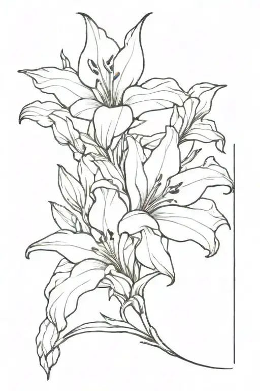 Leo And Gladiolus Flower