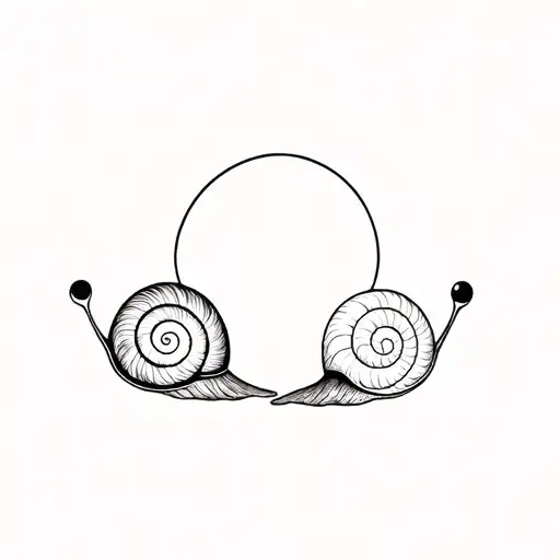 2 Snails In A Circle