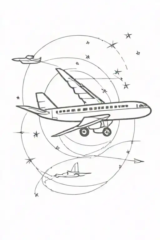 Small Airplan And Music