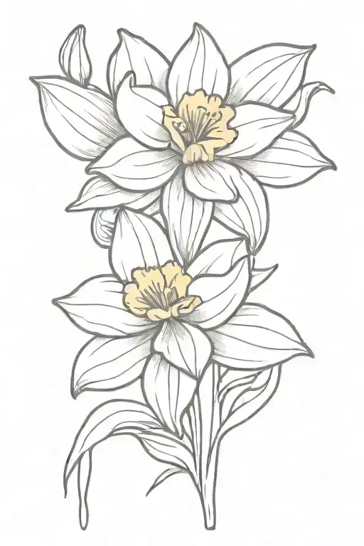 Daffodil Anf Jonquil March Birth Flower