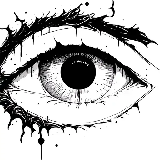 Symbol Of Infimity Suffering Destroyed By A Peaceful Eye