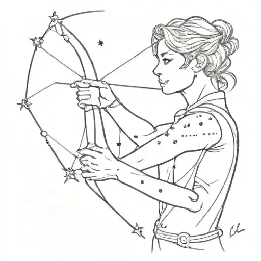 Leo Constellation Archer