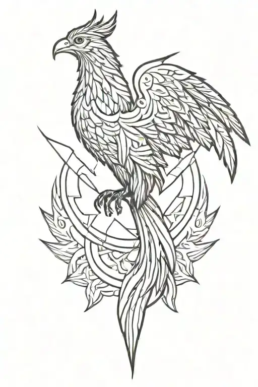 Symetrical Phoenix Rising