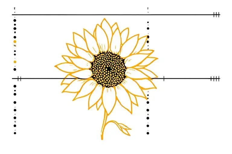 Morse Code Sunflower Incorporated