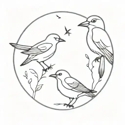 Bird And Grandfather