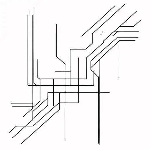 Abstract Circuit Cyberpunk