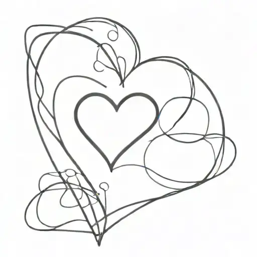 Black And Grey Heart