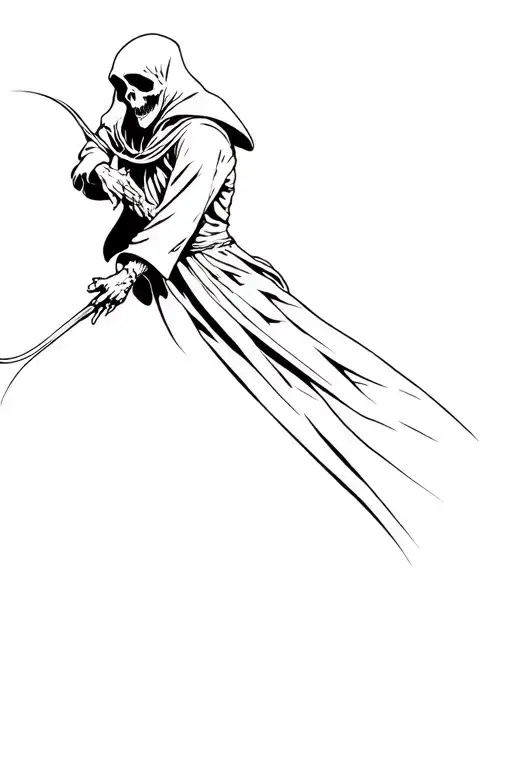 The Grim Reaper Fighting A Demo